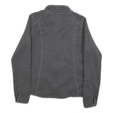 THE NORTH FACE Womens Grey Jacket L Polyester Blend Plain Zip Outdoor Warm