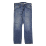 LEVI'S 501 Mens Jeans Blue Regular Straight Denim Medium W34 L32 Classic Cotton