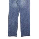 LEVI'S 501 Mens Jeans Blue Regular Straight Denim Medium W34 L32 Classic Cotton
