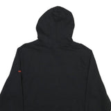 REEBOK Mens Black & Orange Anaheim Ducks Pullover Hoodie L Sports Fanwear
