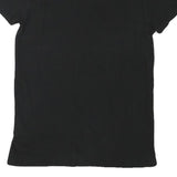 PUMA Mens Black & Pink Modern T-Shirt S Short Sleeve Crew Neck Cotton Blend