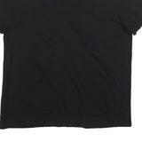 TOMMY HILFIGER Mens Black T-Shirt M Short Sleeve Crew Neck Pocket Logo Cotton