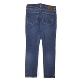 LEVI'S Mens Slim Blue Denim Jeans W30 L27 Zip Classic Fit Straight Leg