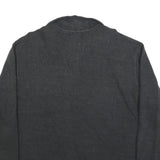 POLO RALPH LAUREN Mens Black Patterned Pullover Quarter Zip Basic Knit XL Cotton