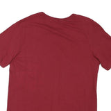 NIKE Mens Red Arkansas Golf T-Shirt L Short Sleeve Crew Neck Sportswear