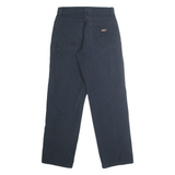 DICKIES Mens Jeans Blue Regular Straight Denim Rinse W28 L30 Workwear