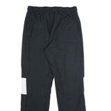NIKE Mens Joggers Black & White Slim Straight M W28 L30 Sports Logo Athletic