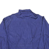 ATHLETIC Womens Blue Zip Jacket S Polyester Plain Lightweight Casual Sportswear