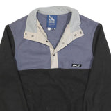 SERAC Mens Black & Grey Colourblock Pullover Plain Crew Neck Basic Knit S Jumper