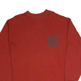 CECIL Mens Red Sweatshirt Crew Neck L Cotton Blend Casual Pullover
