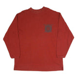 CECIL Mens Red Sweatshirt Crew Neck L Cotton Blend Casual Pullover