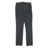 LEVI'S Womens Jeans Black Slim Skinny Denim Medium W28 L30 Stylish Comfort