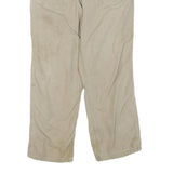 CARHARTT Mens Cotton Blend Beige Regular Straight Trousers W32 L30 Workwear Zip