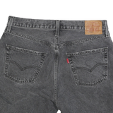 LEVI'S Womens Shorts Black Denim Casual XXS W30 Classic Fit Stylish