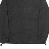 FILA Mens Black Polyester Fleece Jacket L Zip Up Casual Sportswear