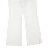 CABI JEANS Womens White Regular Fit Straight Denim Jeans Cotton Blend W32 L30