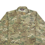 TRU-SPEC Mens Camouflage Military Jacket XL Cotton Blend Zip Tactical Outdoor