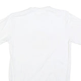 HARD ROCK CAFE Mens White Budapest Graphic T-Shirt S Short Sleeve Crew Neck