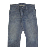 LEVI'S 514 Mens Jeans Blue Slim Straight Denim Medium W36 L32 Classic Fit