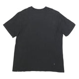 NIKE Mens Black Graphic T-Shirt XL Short Sleeve Crew Neck Casual Wear