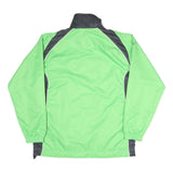 CATS Mens Green & Grey Lightweight Sport Jacket L Polyester Blend Zip Plain