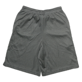 CHAMPION Mens Shorts Grey University Logo Mesh S W24 Lightweight Sportswear