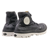 PALLADIUM Ankle Boots Black Canvas Womens UK 5