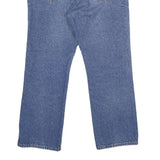 LEE Mens Blue Regular Fit Straight Denim Jeans W38 L30 Classic Cotton Zip