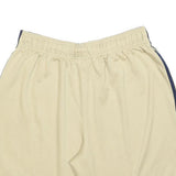 ADIDAS Mens Shorts Cream & Navy Athletic Casual L W34 Comfortable Lightweight