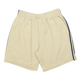 ADIDAS Mens Shorts Cream & Navy Athletic Casual L W34 Comfortable Lightweight