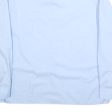 C&A Mens Light Blue Shirt L Classic Button Down Cotton Blend Long Sleeve