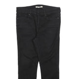 LEVI'S 312 Womens Jeans Black Slim Skinny Denim W31 L25 Zip Cotton Blend