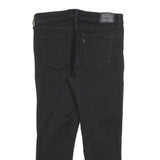LEVI'S 312 Womens Jeans Black Slim Skinny Denim W31 L25 Zip Cotton Blend