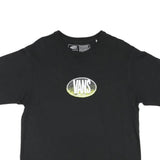 VANS Mens Black Graphic T-Shirt S Short Sleeve Crew Neck Skate Logo Print