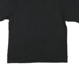 VANS Mens Black Graphic T-Shirt S Short Sleeve Crew Neck Skate Logo Print