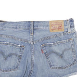LEVI'S Womens Shorts Blue Denim Casual XS W26 Cut-Off Distressed