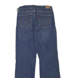 LEVI'S Womens Blue Regular Straight Denim Medium W28 L30 Classic Blue Jeans Zip