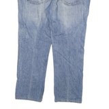 TOMMY HILFIGER Mens Jeans Blue Regular Straight Denim Medium W38 L27 Casual Zip