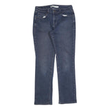 LEVI'S 505 Womens Blue Regular Straight Denim Medium W26 L30 Classic Cotton