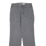 DICKIES Mens Regular Grey Cotton Blend Regular Fit Jeans W28 L32 Workwear Zip