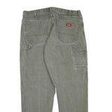 DICKIES Mens Regular Fit Straight Leg Denim Stone Wash W38 L32 Workwear Jeans