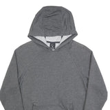 NIKE Mens Grey Hoodie XS Plain Cotton Blend Pullover Sport Casual