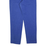 EDDIE BAUER Womens Jeans Blue Regular Straight Denim W32 L32 Cotton Blend Zip