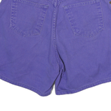 CITANO Womens Shorts Purple Casual Cotton Blend M W24 90s Vintage Style
