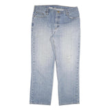 CARHARTT Mens Jeans Blue Relaxed Straight Denim Light W38 L32 Casual Workwear