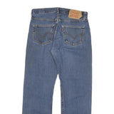 LEVI'S 501 Mens Jeans Blue Regular Straight Denim Medium W30 L29 Classic Fit