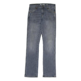 WRANGLER Mens Slim Blue Denim Jeans W30 L30 Classic Zip Closure