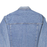 LEVI'S Mens Blue Denim Jacket L Cotton Blend Classic Button Fastening Casual