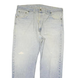 CARHARTT Mens Jeans Blue Regular Straight Denim Stone Wash W38 L30 Casual