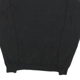 STOCKHOMME Mens Black Blue Grey Patterned V-Neck Basic Knit Jumper S Acrylic